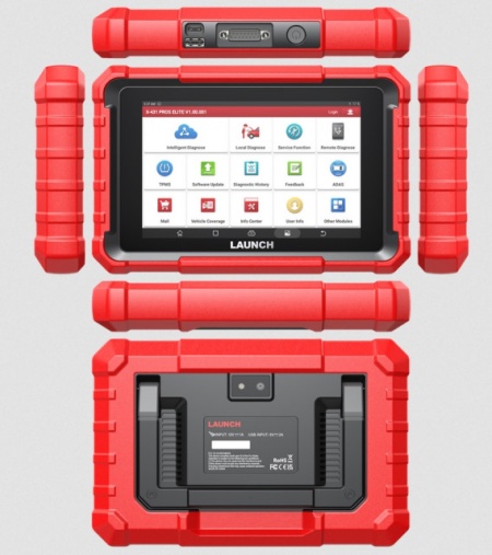 NOUL Tester Auto Profesional Launch X431 PROS ELITE Original Tableta 8 inch 4/64GB, OBFCM + CANFD, 2 ani Online, Licenta Nelimitata (versiunea cu fir Launch X431 PROS) - Img 4