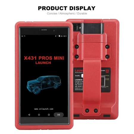 Original Launch X431 Pros Mini cu tableta thoughbook Online Update 24 luni, Wifi / Bluetooth X431, OBFCM activ - Img 4