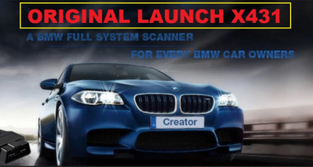 PROMOTIE Tester auto profesional BMW, Aparat Original Launch X431 Creader Elite pentru gama BMW