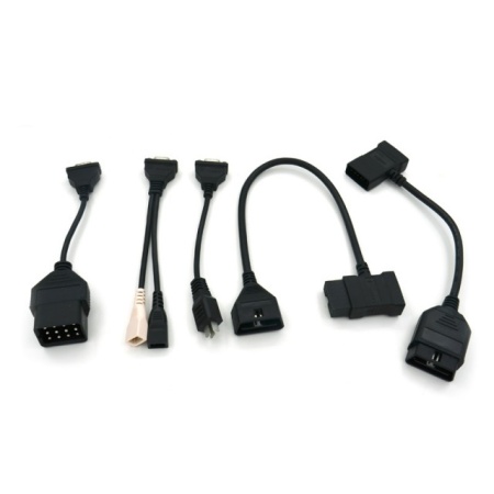 Set mufe adaptoare Original Launch X431 New iDiag cutie galbena - Img 4