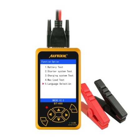 Tester auto baterii, alternator, electromotor AUTOOL BT460 12V / 24V Turisme / Camioane - Img 4