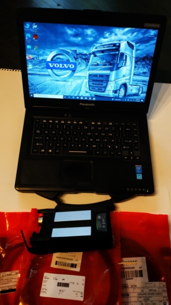 Tester auto profesional pentru camioanele VOLVO si RENAULT V2.7/V2.8 (Laptop Industrial inclus in pret) - Img 6