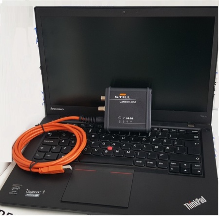 Tester profesional STILL Forklift Canbox-USB 2 model profesional, laptop inclus - Img 2