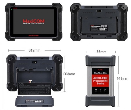 VIP Top Autel Maxicom Mk908p cu J2534 ECU - Tester Auto Profesional Universal Diagnoza, Programare, Codare (EU MS908 PRO S) - Img 3