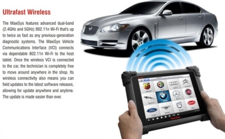 Autel Maxisys MS908 9.7 inch LED - Tester Auto Profesional Universal Produs Original 100% - Img 4