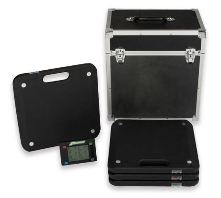 Cantar auto profesional fara fir (Wireless) model plan din aluminiu, capacitate 3200 kg - Img 4