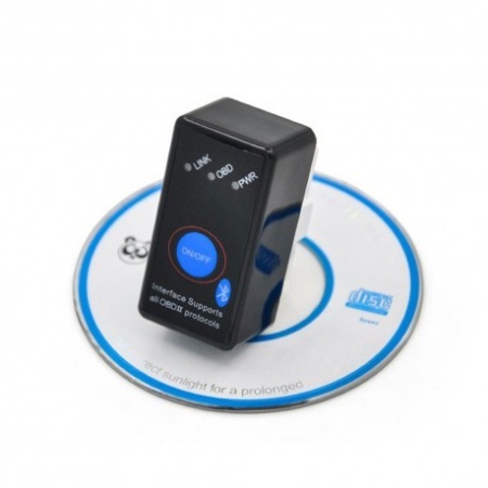 Elm327 Interfata Diagnoza Techstar Mini OBD2 Bluetooth cu buton ON/OFF Torque - Img 2