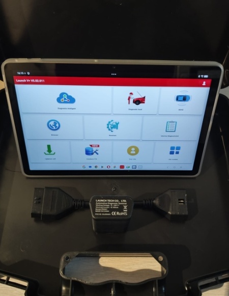 Kit PROMO Interfata auto Launch X431 Dbscar6/DS401 + Tableta Android 10.1 Inch, Full Activata Service Auto Multimarca Turisme + Autoutilitare 12V, Limba Romana, OBFCM activ, Raport PDF, 45 Functii Speciale, Licenta Nelimitata - Img 5