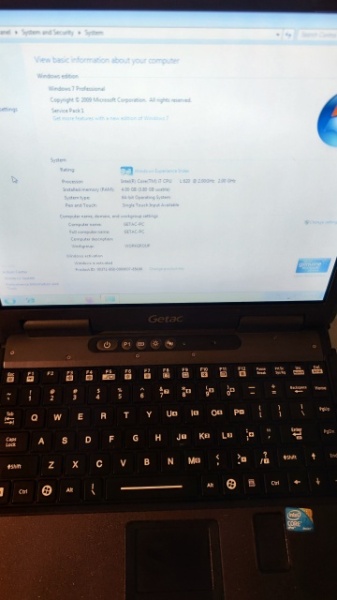Laptop Militar GETAC B300 I7 4/250 GB Antisoc, Antipraf, Ultra Rugged , Touchscreen Activ, Wifi+BT, HDMI, PCMCIA, Express Card 54 - Img 9