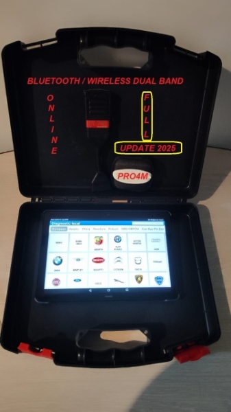 Lichidare stoc: Kit Scanner Auto Multimarca Easydiag cu Tableta Android 10.1", Prelungitor OBD2, Husa Antisoc, Cutie Transport => Tester Auto Profesional Multimarca Turisme &amp; Autoutilitare Update la Zi - Img 5
