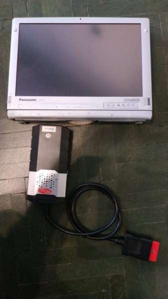 Lichidare Stoc: Kit Tester Auto DLFI Profesional Multimarca Turisme &amp; Camioane + Laptop / Tableta Panasonic Antisoc 4GB/128GB SSD in limba Romana, bluetooth 5.0, full activat diagnoza, programari, functii speciale Service Auto - Img 8
