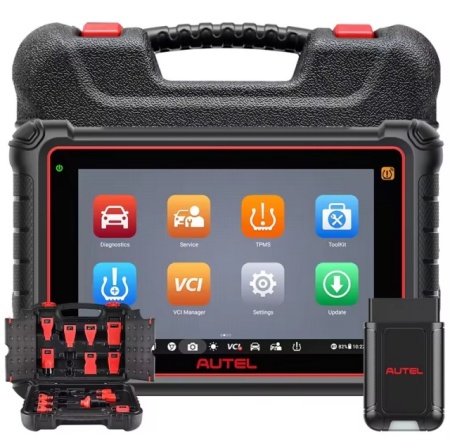 Noua versiune KIT Autel MaxiPRO MP900BT (Bluetooth, Set cabluri adaptoare + GRATIS Autel MV105S/PS100) = Tester Diagnoza auto Profesional Bluetooth Limba ROMANA 4GB RAM, 64GB ROM, Android 11, Procesor Quad core (1.8GHz) - Img 5