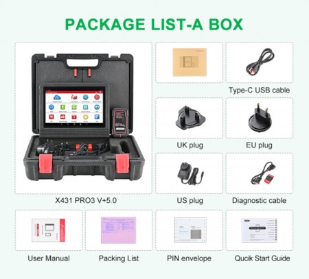 NOUL Launch X431 V+ PRO4 Plus 4/64GB Wifi/Bluetooth ,Limba Romana cu Tableta Toughbook 10.1" Tester Auto Profesional Service CANFD, Doip, Obfcm, Licenta Nelimita si Update 24 Luni Gratuit - Img 7