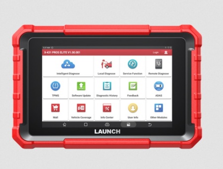 NOUL Tester Auto Profesional Launch X431 PROS ELITE Original Tableta 8 inch 4/64GB, OBFCM + CANFD, 2 ani Online, Licenta Nelimitata (versiunea cu fir Launch X431 PROS) - Img 5