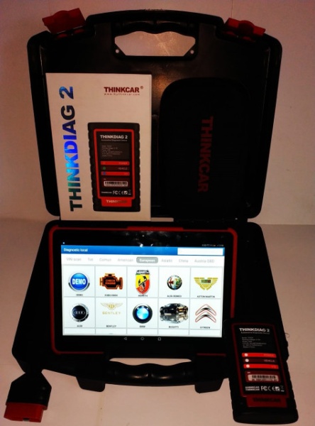 OBFCM Activ => Kit Interfata Auto Profesionala ThinkDiag2 Launch V+ Multimarca Turisme&amp;Camione, Diagnoza+Programari+Immo+HaynesPRO+TMPS+ Masini Electrice+ADAS, Tableta inclusa - Img 6