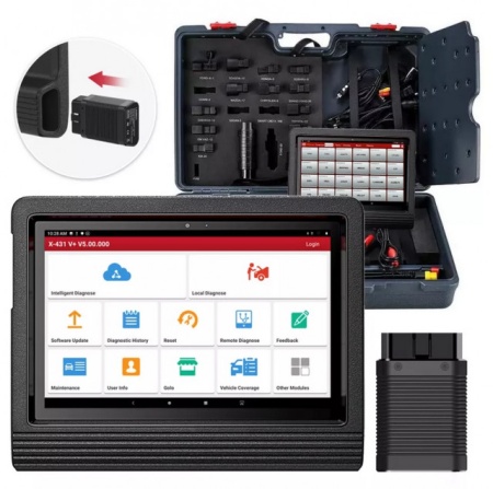 Promotie Buy-BACK ! NOUL Launch X431 V+ Plus Original Wifi/Bluetooth Tableta Toughbook 10.10 inch Tester Auto Profesional Service 2 ani update online - Img 8