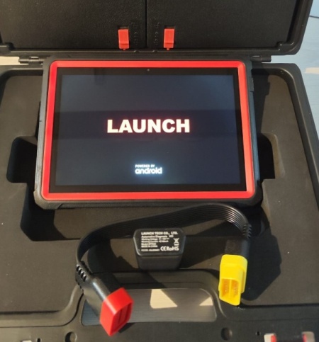 PROMOTIE Kit Tester Auto Launch Original Dbscar6 + Tableta noua Launch X431 V+ 10.1' ultima versiune update la zi + HaynesPro_X431+Masini Electrice - Img 5
