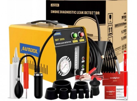 PROMOTIE ! Tester auto Autool SDT205s Detectie scurgere fum turisme si camioane, Generator de fum, tester de etanșeitate - Img 3