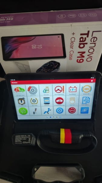 Reducere ! Kit Interfata auto Launch X431 Dbscar6/DS401Service Auto Multimarca Turisme + Autoutilitare 12V, Limba Romana + Tableta Android 9/10 Inch, 4/8/64/128Gb (Ecran Fisurat), Functii Offline + Online, Licenta Nelimitata - Img 8