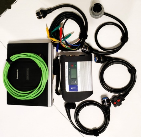 STAR COMPACT C4 SD Connect Pro + Laptop I5 Tester auto profesional Service Mercedes in Limba Romana up-date la zi, turisme, autoutilitare, camioane 12/24V - Img 8