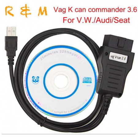 Super VAG K+CAN Commander 3.6 - Audi Vw Seat Skoda corectie km