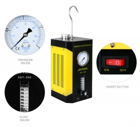 Tester auto Autool SDT-206 Detectie scurgere fum turisme si camioane - Img 5