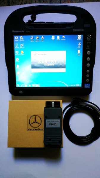 Tester auto Mercedes Mb Star Dci Light Xentry 2020 + Tableta Panasonic CF-H2 Touchscreen - Img 7