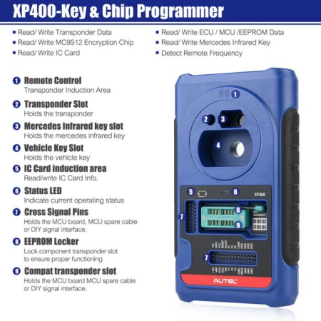 Tester auto Profesional Autel MaxiIM IM608II / IM608 Pro II + APB112 Smart Key Simulator + G-BOX2 Adapter - Img 2