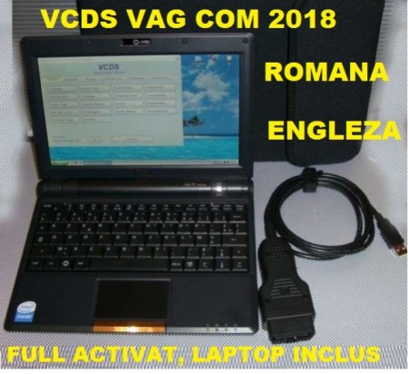 Tester auto profesional gama VAG in limba Romana up-date 2018 cu laptop VCDS full activat