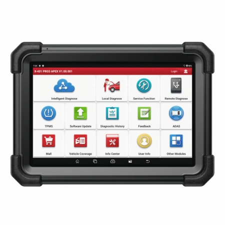 Tester auto profesional LAUNCH X431PRO3 APEX, Android 10.1 inch, 4GB RAM + 64GB stocare, Codare ECU, Diagnoza Multimarca, 31+ Functii Speciale, ADAS, OBFCM, Bidirectional control - Img 5