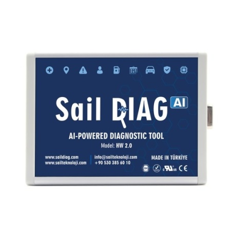 TESTER PROFESIONAL CAMIOANE SAILDIAG D1+F1 TRUCK DAF+FORD, APLICATIE pe Tableta/Telefon Android, acum dual software CAMIOANE DAF &amp; FORD - Img 4