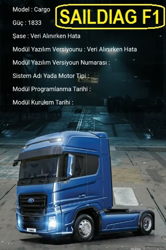 TESTER PROFESIONAL CAMIOANE SAILDIAG F1 FORD TURCIA (F1 TRUCK) OTOSAN POWER, apk Tableta/Telefon IOS sau Android - Img 4