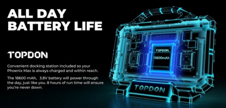 TOPDON Phoenix MAX tableta 8/256Gb, 13.3 inch, Tester Auto Profesional Wireless, control bidirecțional, codare ECU, ADAS, Osciloscop 4 canale, multiple servicii de resetare, OBFCM, Doip + CanFD, Functii Ghidate, Update gratuit online 2 ani - Img 2