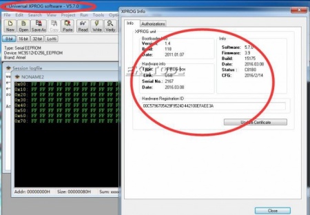 X PROG-M V5.70/5.72/5.74 - programator ECU auto cu USB Dongle Xprog HQ - Img 5