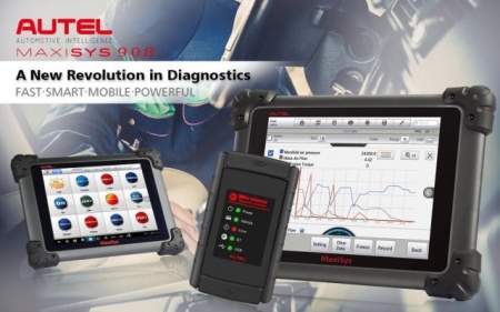 Autel Maxisys MS908 9.7 inch LED - Tester Auto Profesional Universal Produs Original 100% - Img 5