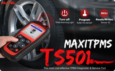 Autel MaxiTPMS TS501 Tester Activare Programare senzori presiune - Img 2