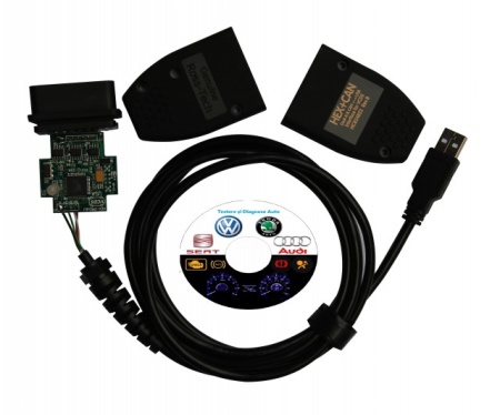 Cablu Interfata, Diagnoza Tester VAG COM 12.12, 17.8, 18.9, 19.6, 20.12, 21.9, 22.3, 23.3, 25.X cip FT232BL, procesor ATMEGA Vw Audi Skoda Seat - Oferta Promotionala ENGLEZA ! - Img 4