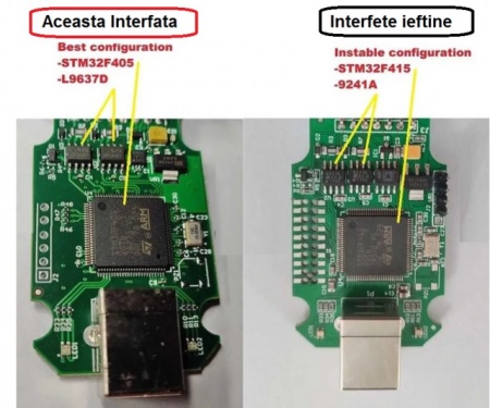 Interfata VCDS/VAGCOM REAL HEX V2 ARM STM32F405 Update Online Engleza, Romana acces la platforma MQB - Img 4