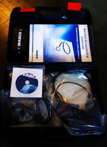 Interfata WDI WABCO DIAGNOSTIC KIT Quality Version pentru Remoci, Semiremorci, Camioane, Autobuze - Img 7