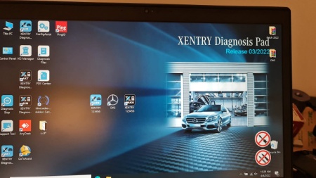 Kit Tester diagnoza Mercedes MB STAR COMPACT / MB PRO M6 + Laptop Militar I5 Mercedes XENTRY versiune noua Limba Romana up-date la zi - Img 7