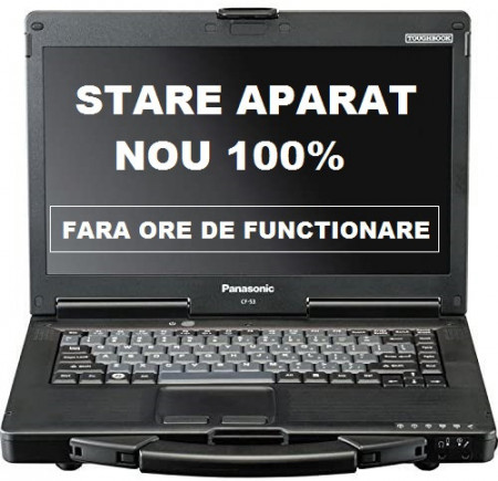 Laptop Militar Toughbook Panasonic I5 Cf-53 NOU Notebook - Intel Core i5-4310U 2.0 GHz, 8GB Memory, 1TB HDD, Windows Licenta
