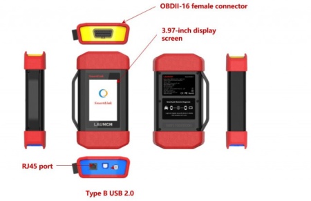 Launch X431 Euro TAB3 Tester Diagnoza Auto Multimarca Profesional ORIGINAL versiunea Europa cu osciloscop, TVA inclus - Img 3
