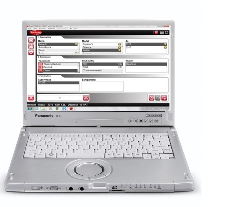 Lichidare Stoc: Kit Tester Auto DLFI Profesional Multimarca Turisme &amp; Camioane + Laptop / Tableta Panasonic Antisoc 4GB/128GB SSD in limba Romana, bluetooth 5.0, full activat diagnoza, programari, functii speciale Service Auto - Img 5