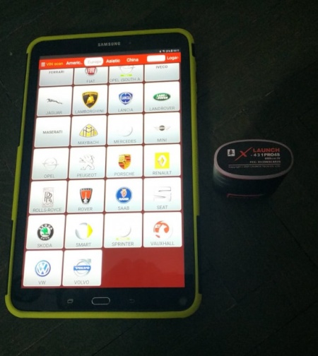 Noua Interfata Diagnoza Auto EasyDiag PRO4S T4.0S Android Bluetooth cu tableta 10.1 Inch, Husa Thoughbook - Img 3