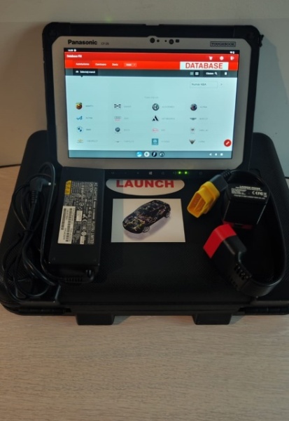 Oferta Kit Tester Diagnoza Auto LAUNCH V+ Easydiag &amp; Tableta Thoughbook Panasonic Cf20 I5, 8/256 Gb, Service Auto: Diagnoza, Programari, Functii Speciale, Program coduri eroare, Distributii, Cupluri strangere, Manopera, Gratuit 12 luni Update Online - Img 7