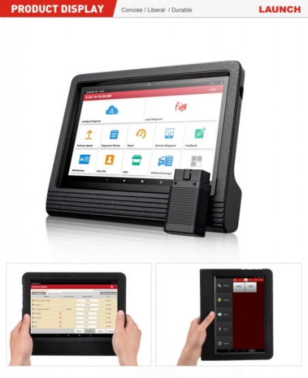 Promo Kit Complet Launch X431 V 4.0 Turisme, Autoutilitare, Camione, ultimul model X431 Wifi/Bluetooth, Versiune Soft Profesional Service - Img 3
