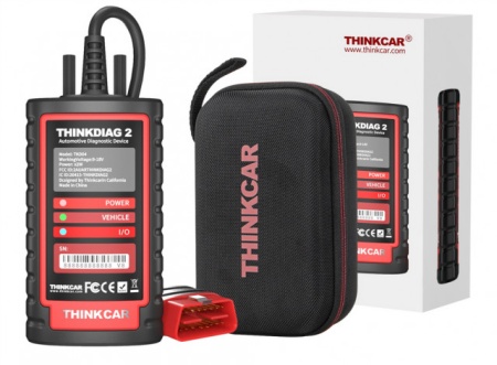 PROMOTIE Noua Interfata Thinkcar ThinkDiag2 TOATE mărcile de mașini incluse, OBFCM, Canfd Activ, Codare ECU, 12 luni Update online - Img 2