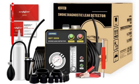 PROMOTIE ! Tester auto Autool SDT205s Detectie scurgere fum turisme si camioane, Generator de fum, tester de etanșeitate - Img 4
