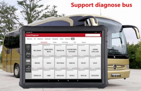 Scanner Launch X431 V+ PRO4 tester auto universal Turisme, Camioane, Autobuze, Utilaje HD 3.0 Wifi/Bluetooth Model NOU Obfcm activ - Img 6