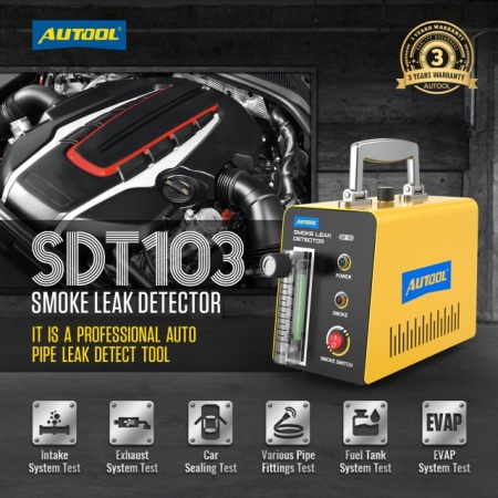 Tester auto Autool SDT103 Detectie scurgere fum turisme, autoutilitare (EVAP system) - Img 2